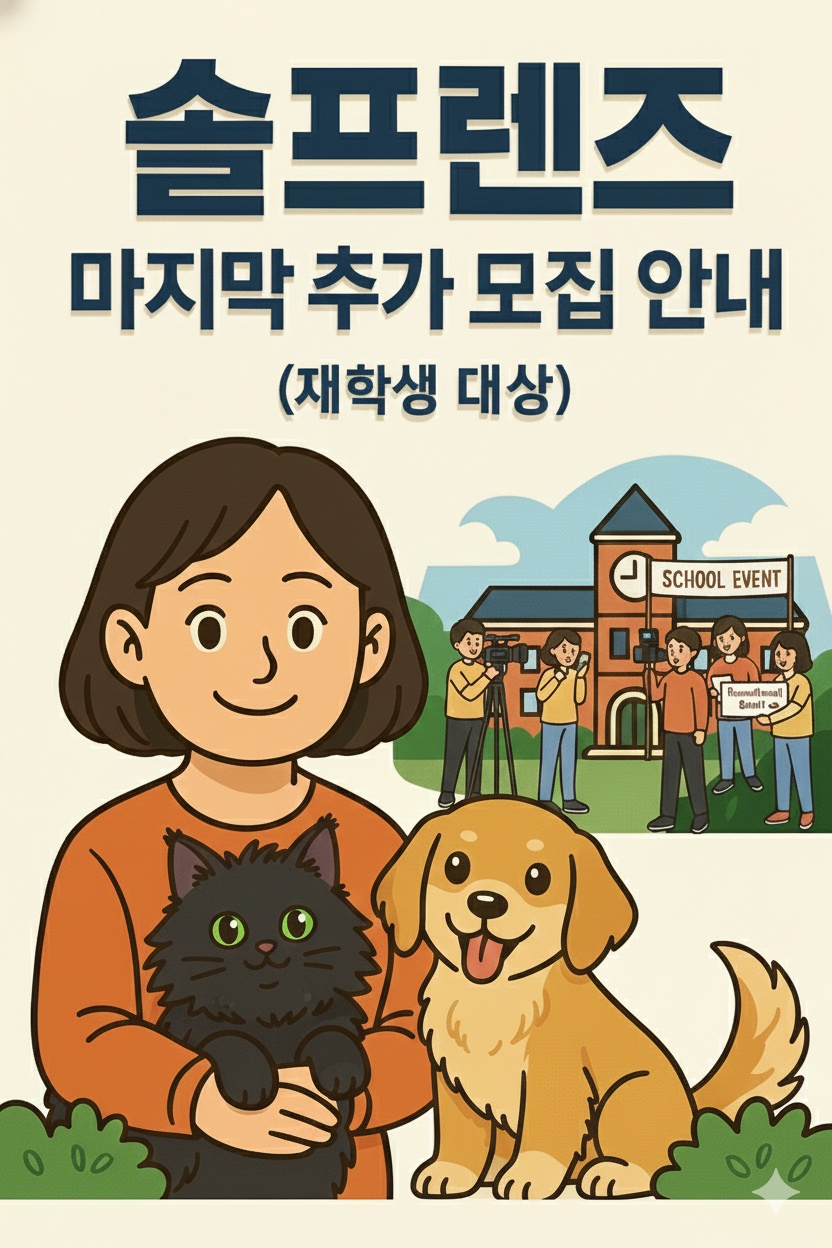 제 3회 솔프렌즈 추가모집